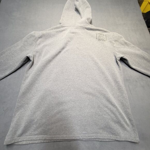 Localish Arts Tavern Hoodie Mens XL Gray Pullover Sweatshirt Ann Arbor Michigan - Picture 8 of 10
